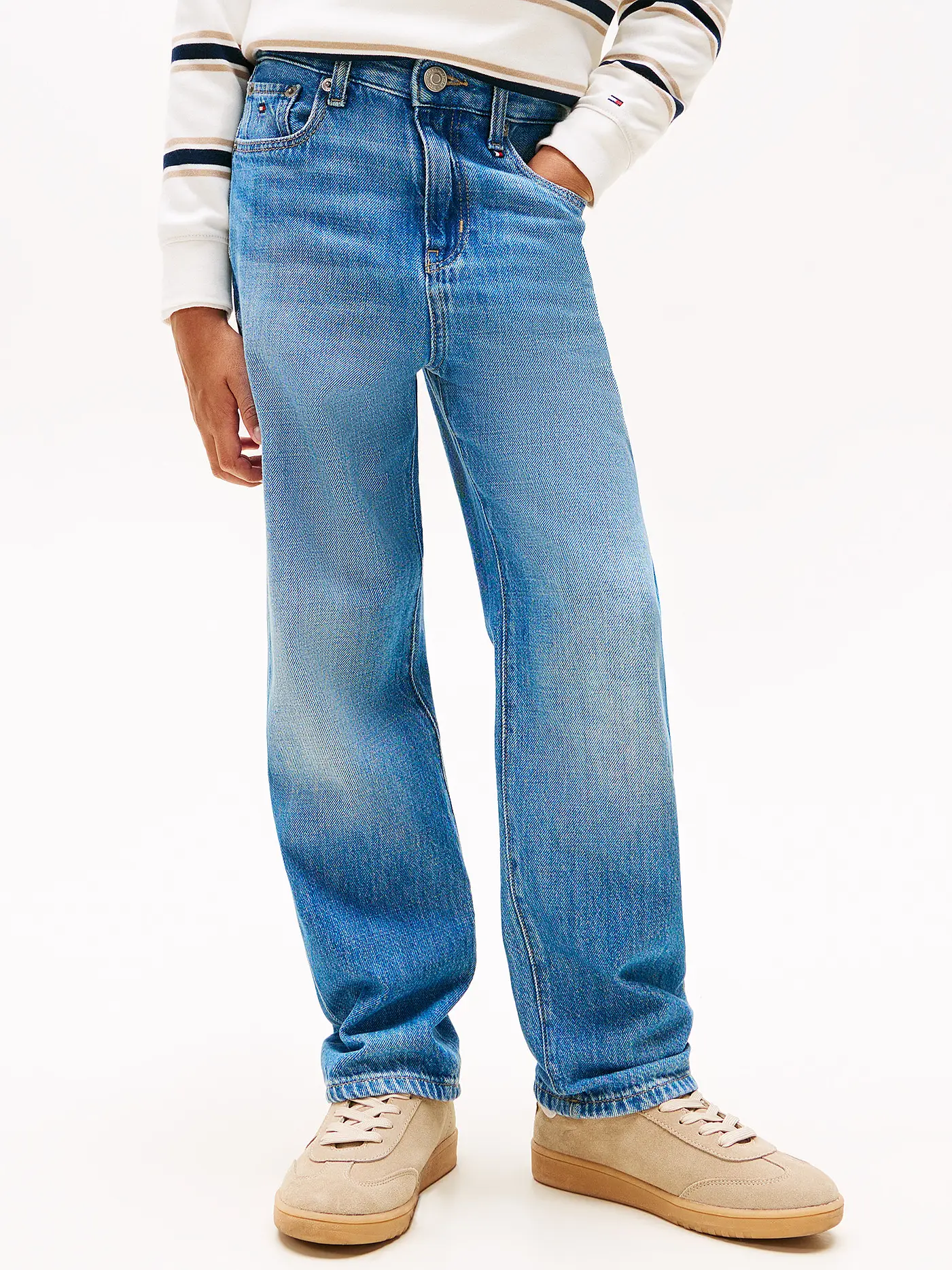 TOMMY HILFIGER | Jungen  Jeans Regular Fit  | blau