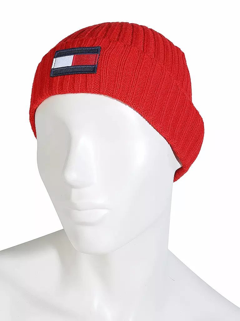 TOMMY HILFIGER | Jungen Haube | rot