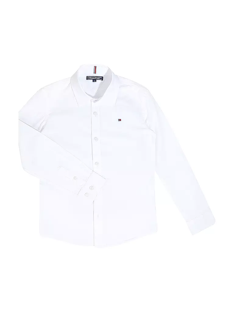 TOMMY HILFIGER | Jungen Hemd Slim Fit | weiss