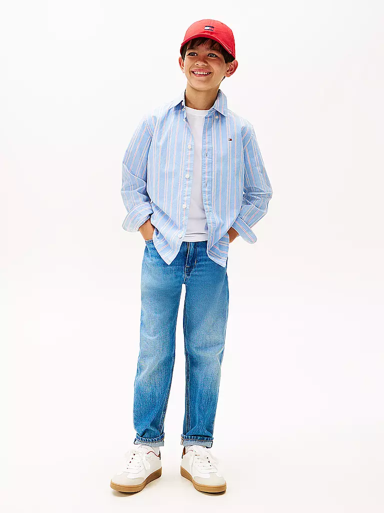 TOMMY HILFIGER | Jungen Hemd | hellblau