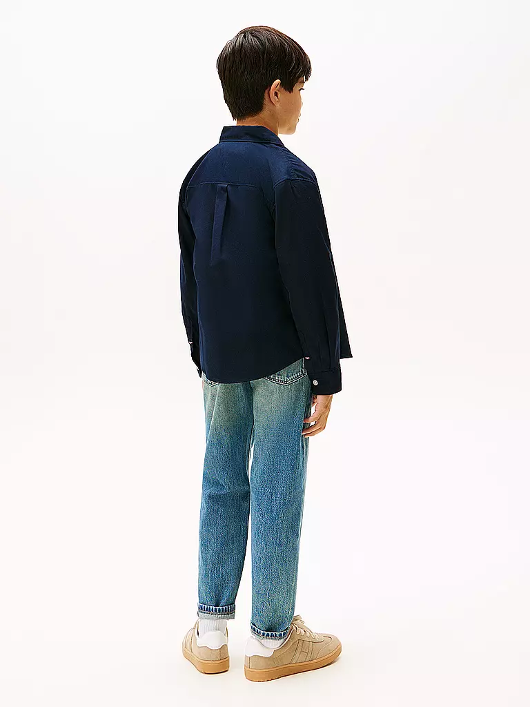 TOMMY HILFIGER | Jungen Hemd | dunkelblau