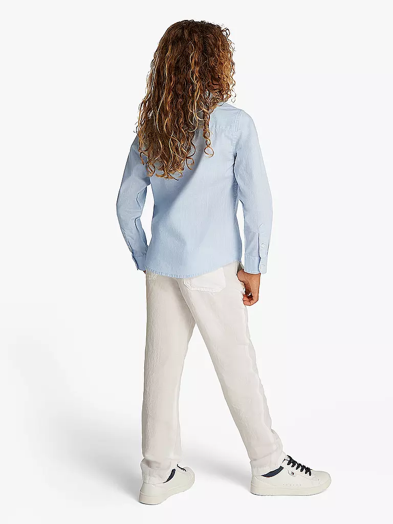 TOMMY HILFIGER | Jungen Hemd | weiss