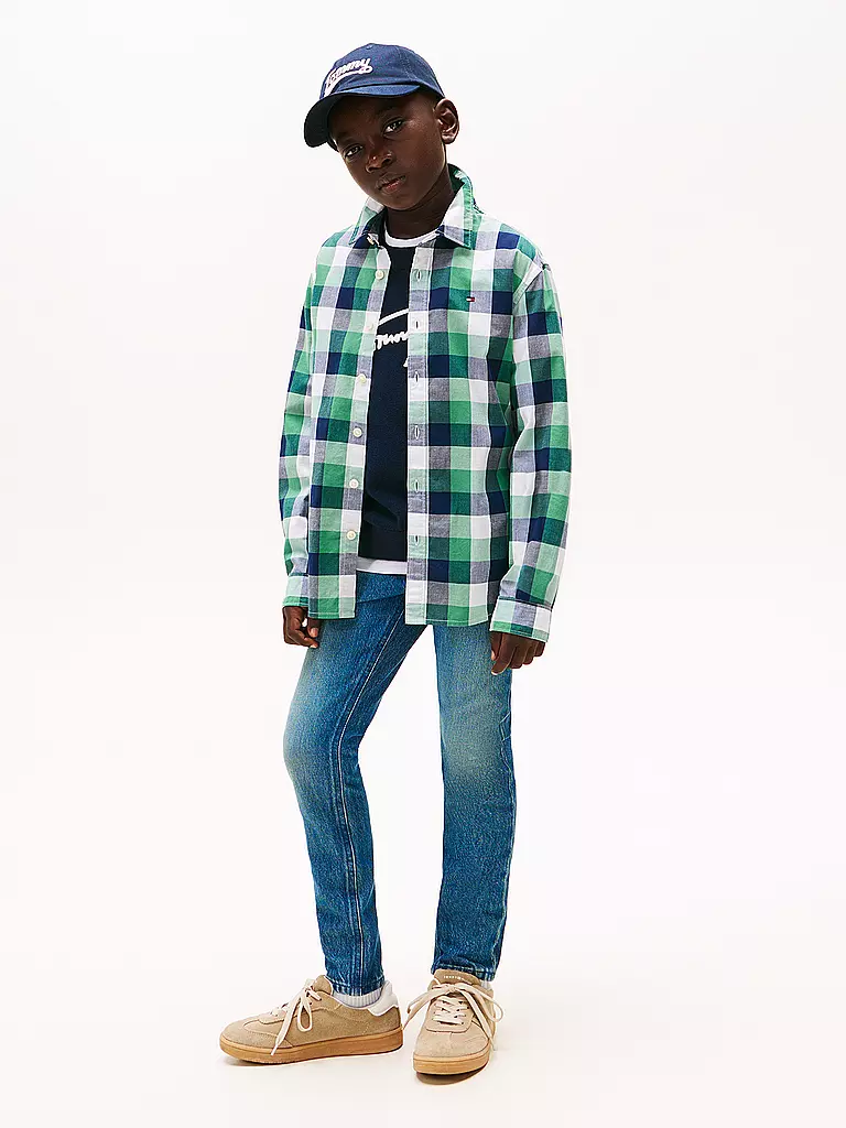 TOMMY HILFIGER | Jungen Jeans Slim Fit SCANTON  | dunkelblau