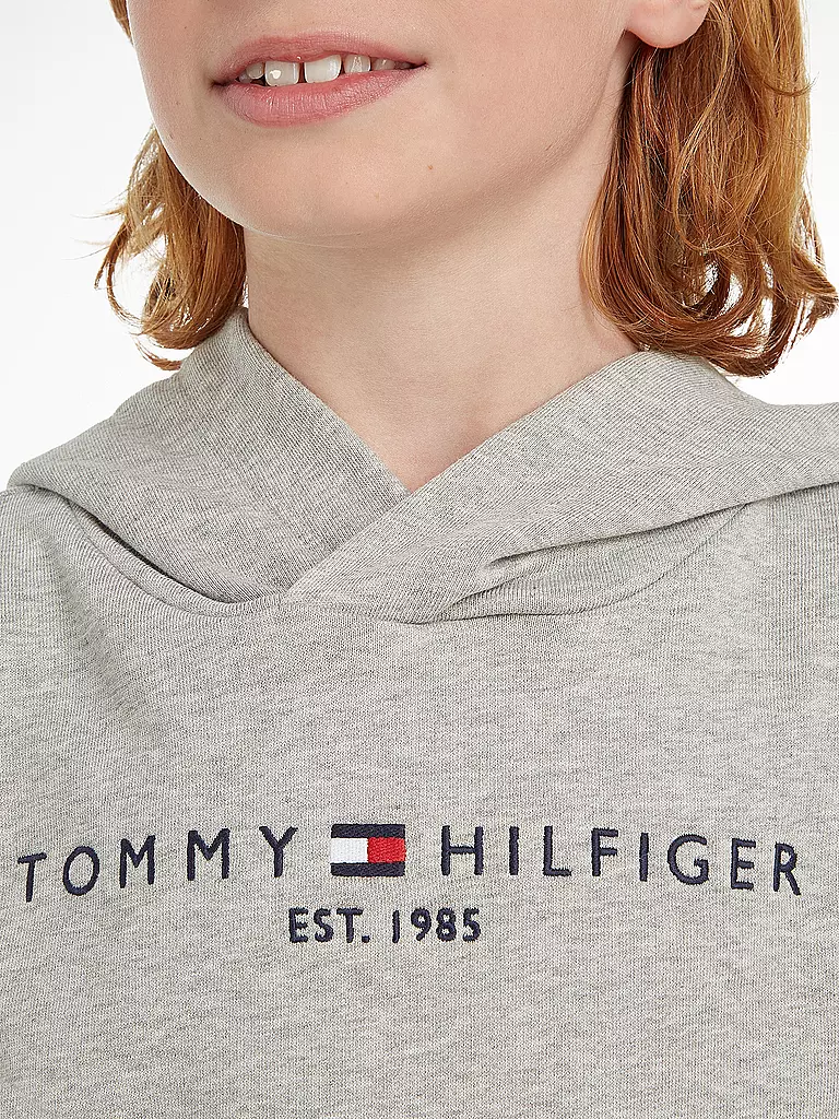 TOMMY HILFIGER | Jungen Kapuzensweater - Hoodie | schwarz