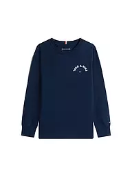 TOMMY HILFIGER | Jungen Langarmshirt  | Dunkelblau