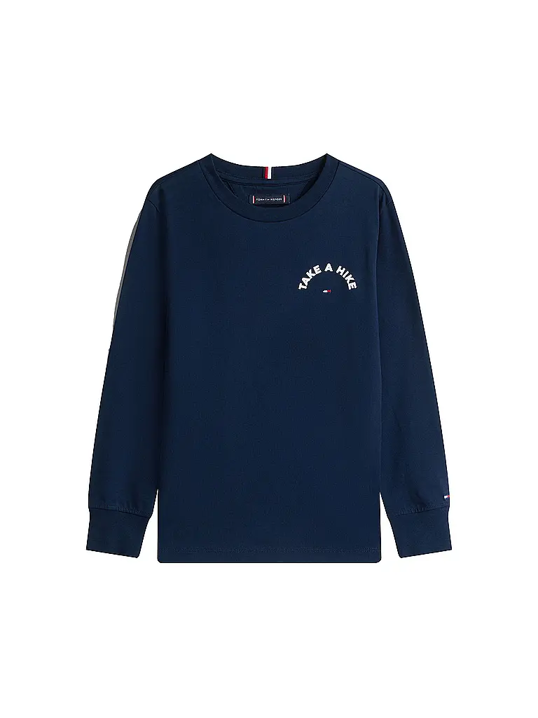 TOMMY HILFIGER | Jungen Langarmshirt  | dunkelblau