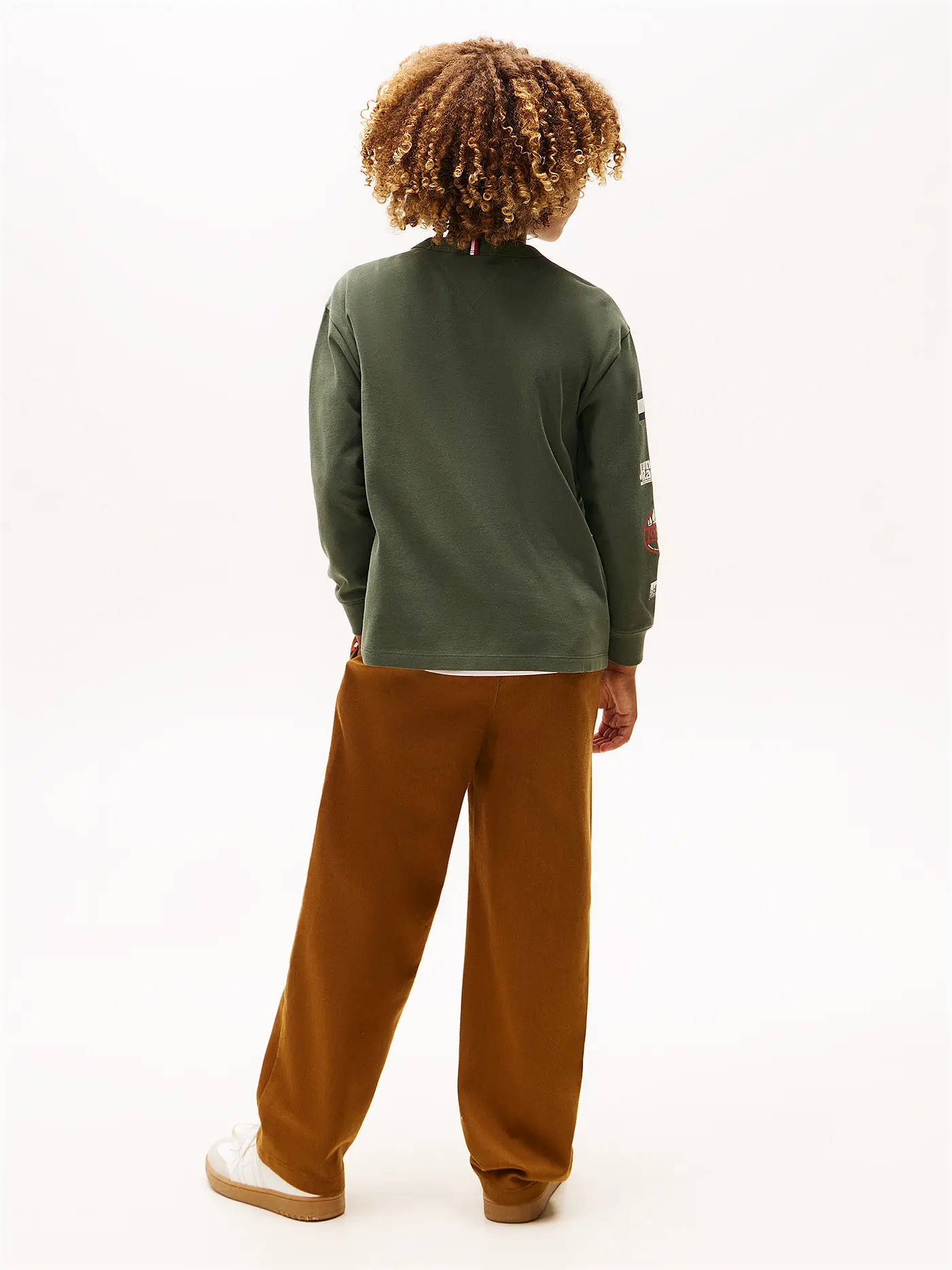 TOMMY HILFIGER | Jungen Langarmshirt  | olive