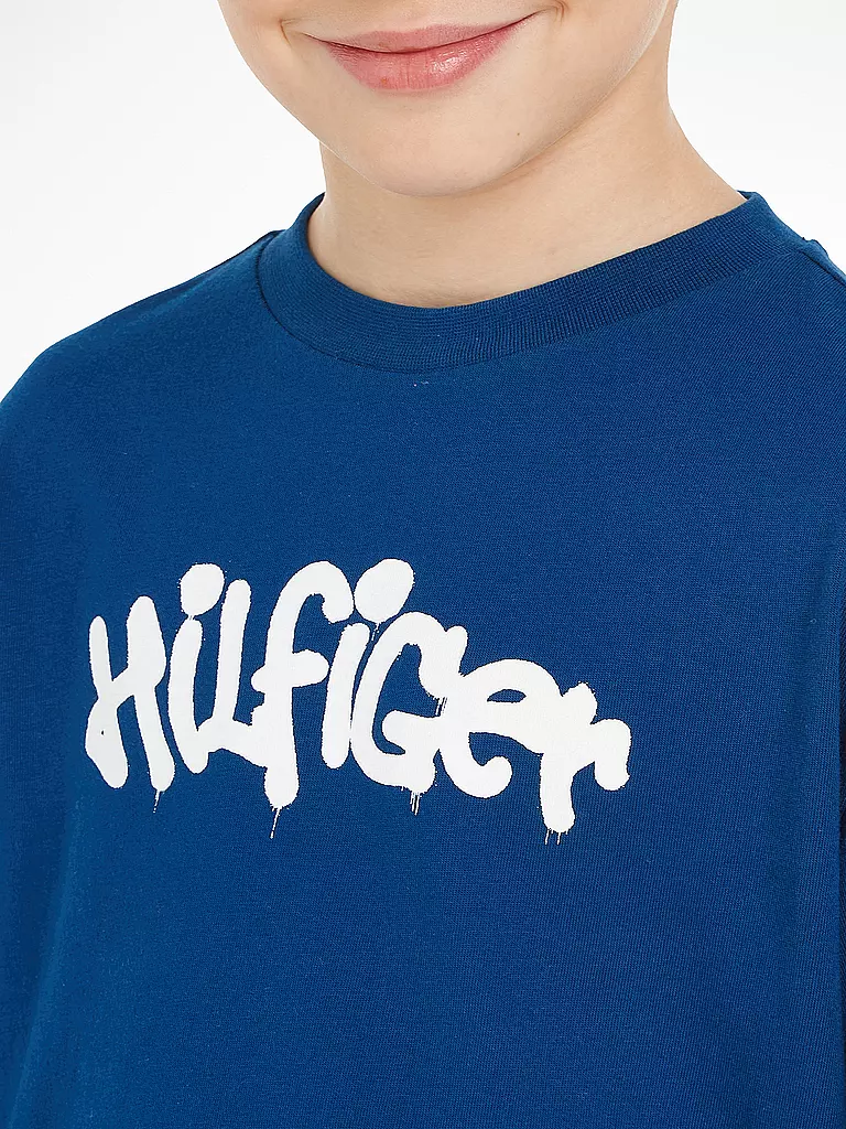 TOMMY HILFIGER | Jungen Langarmshirt | blau