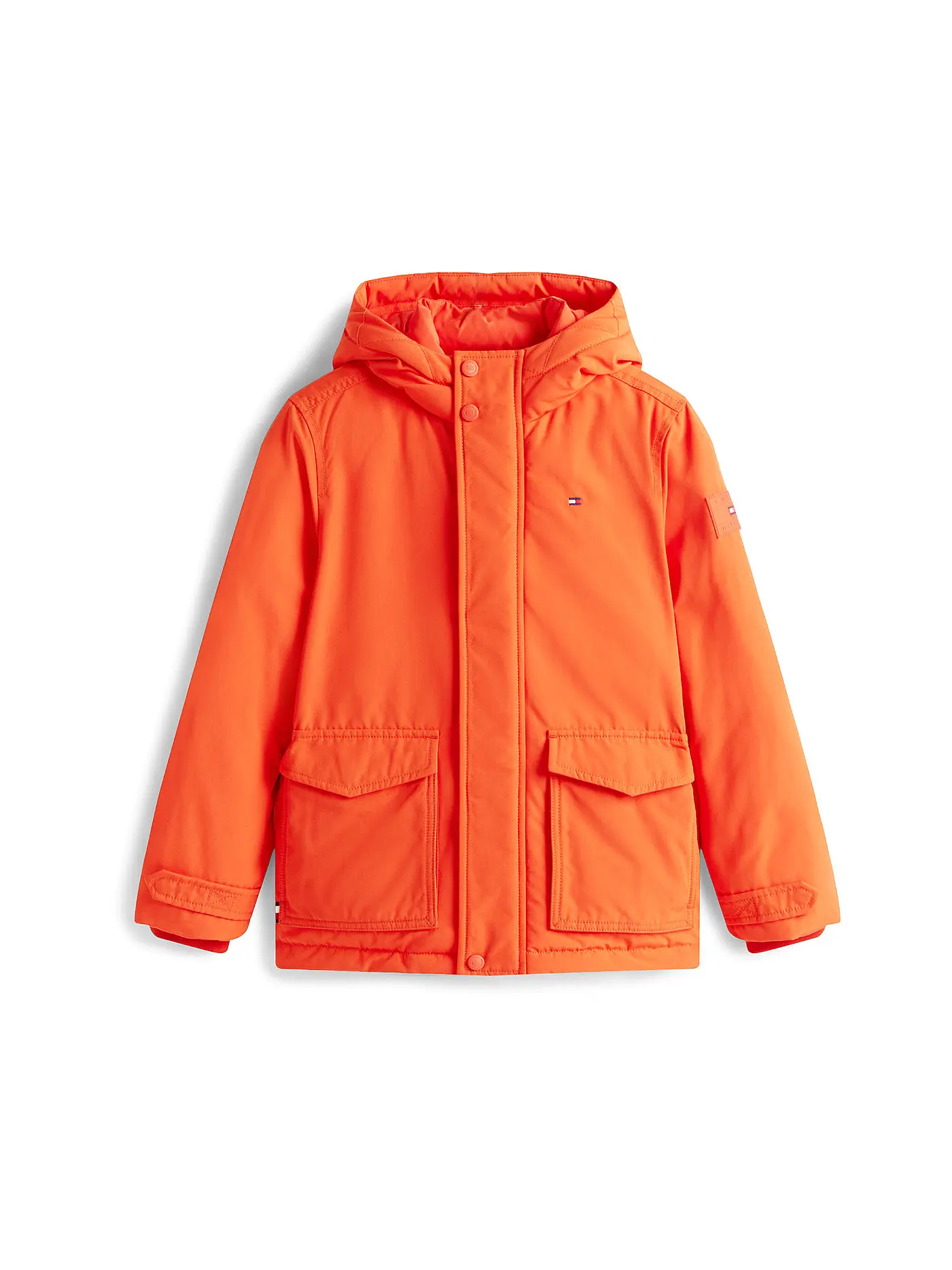 TOMMY HILFIGER | Jungen Parka  | orange