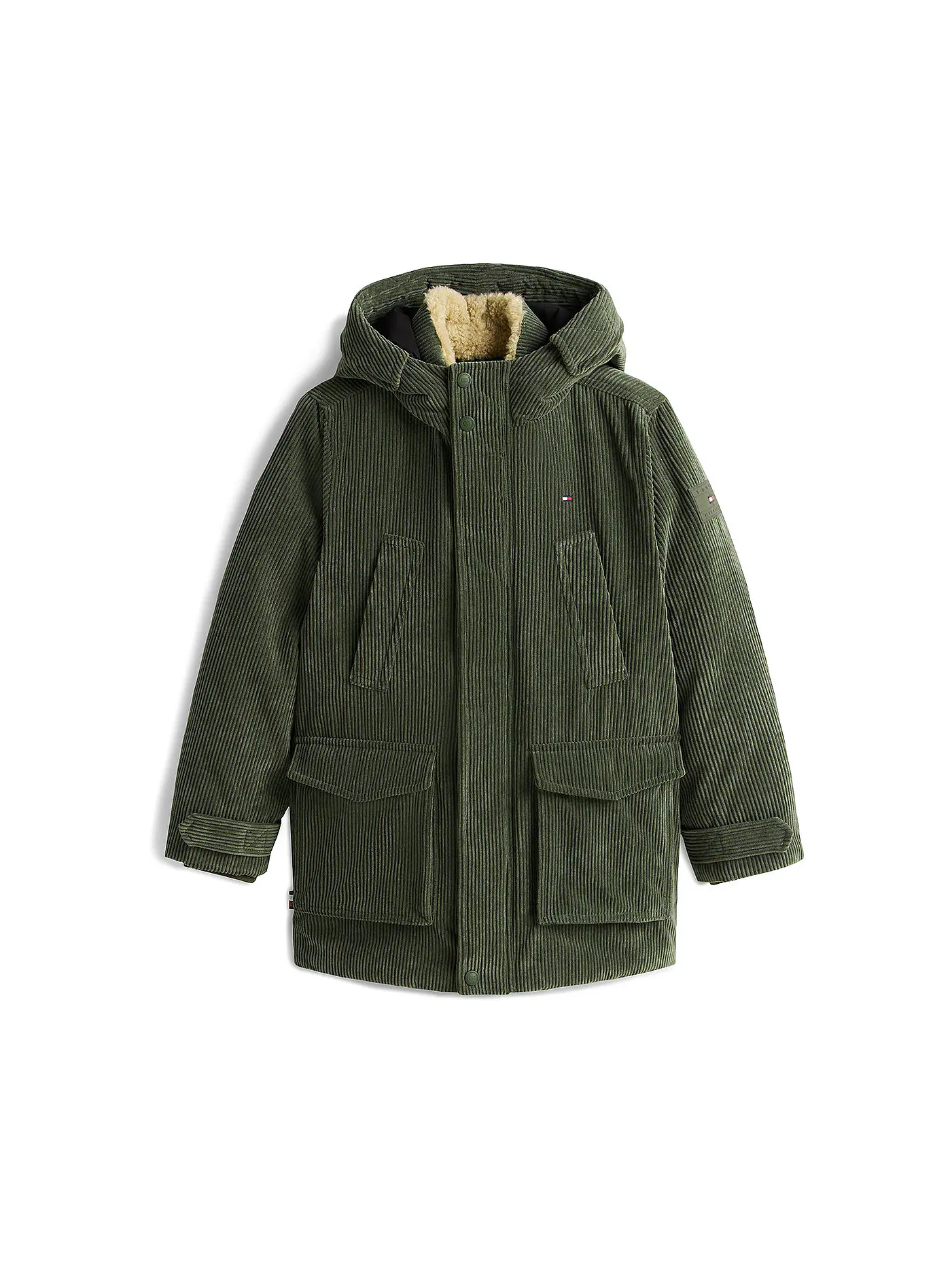 TOMMY HILFIGER | Jungen Parka  | olive