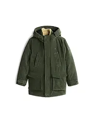 TOMMY HILFIGER | Jungen Parka  | olive