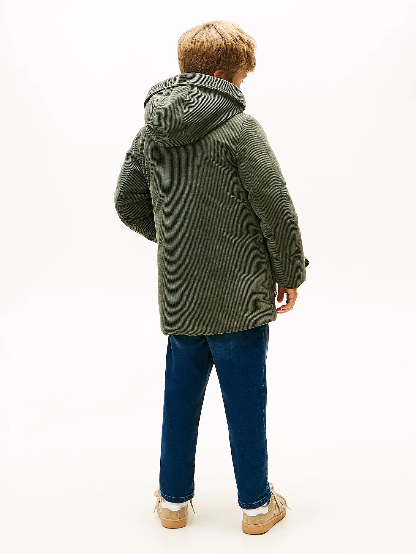 TOMMY HILFIGER | Jungen Parka  | olive