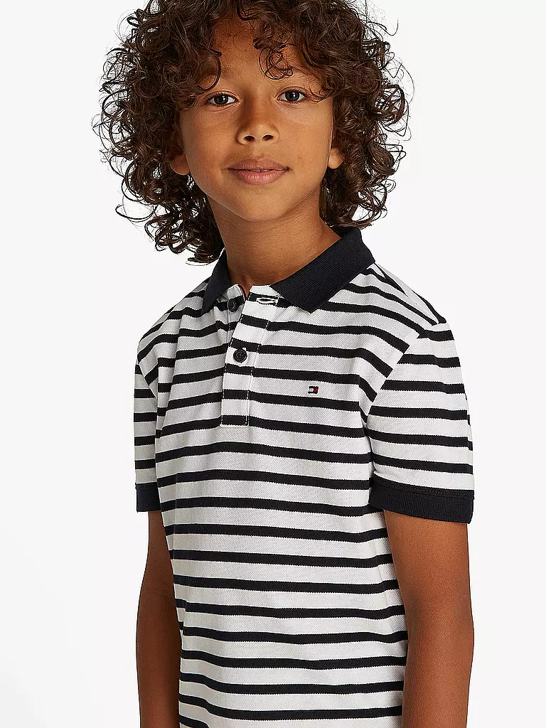 TOMMY HILFIGER | Jungen Poloshirt | schwarz
