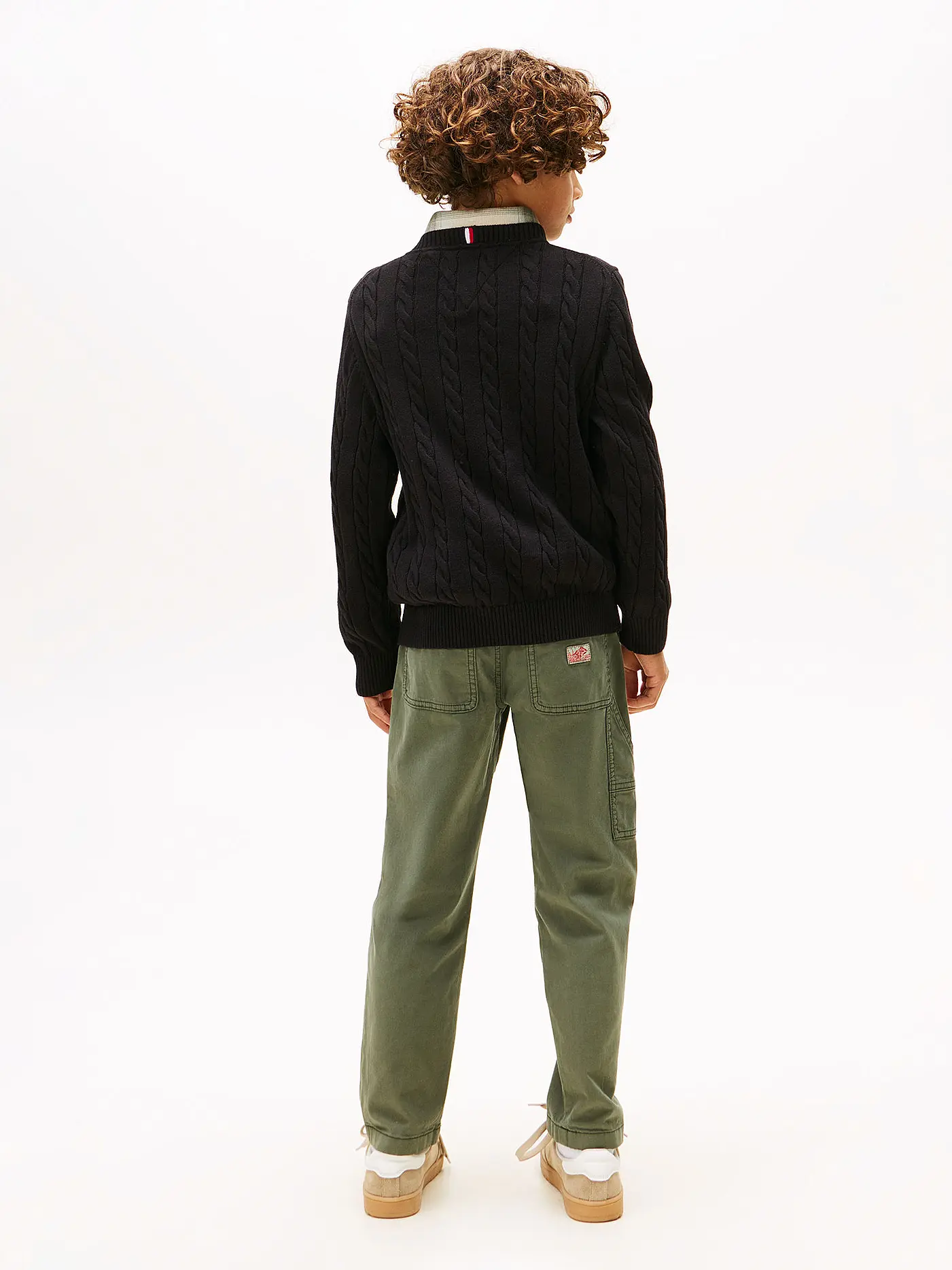 TOMMY HILFIGER | Jungen Pullover | schwarz