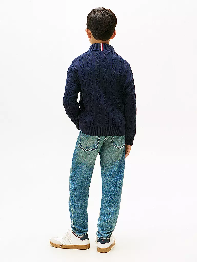 TOMMY HILFIGER | Jungen Pullover | dunkelblau