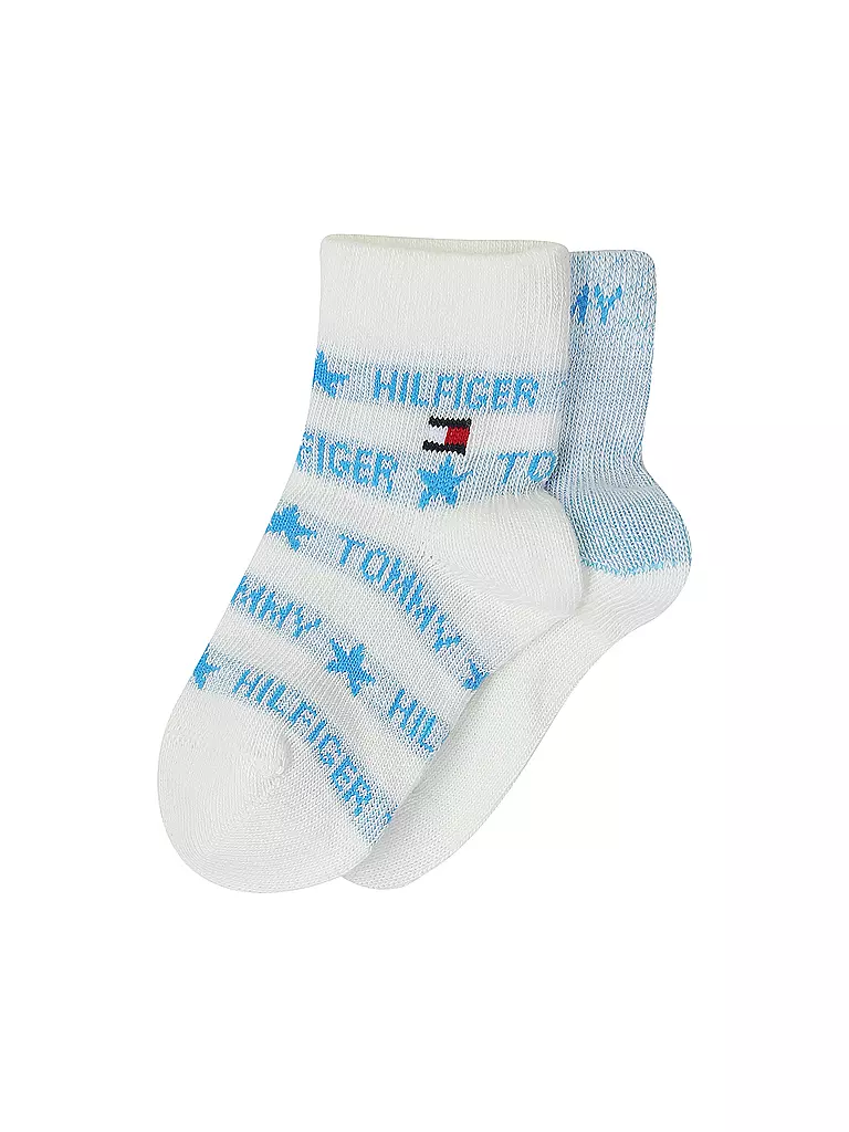 TOMMY HILFIGER | Jungen Socken 2er Pkg sky blue | hellblau