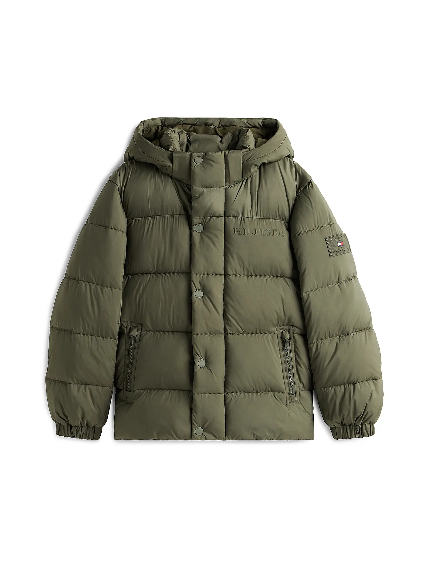 TOMMY HILFIGER | Jungen Steppjacke | olive