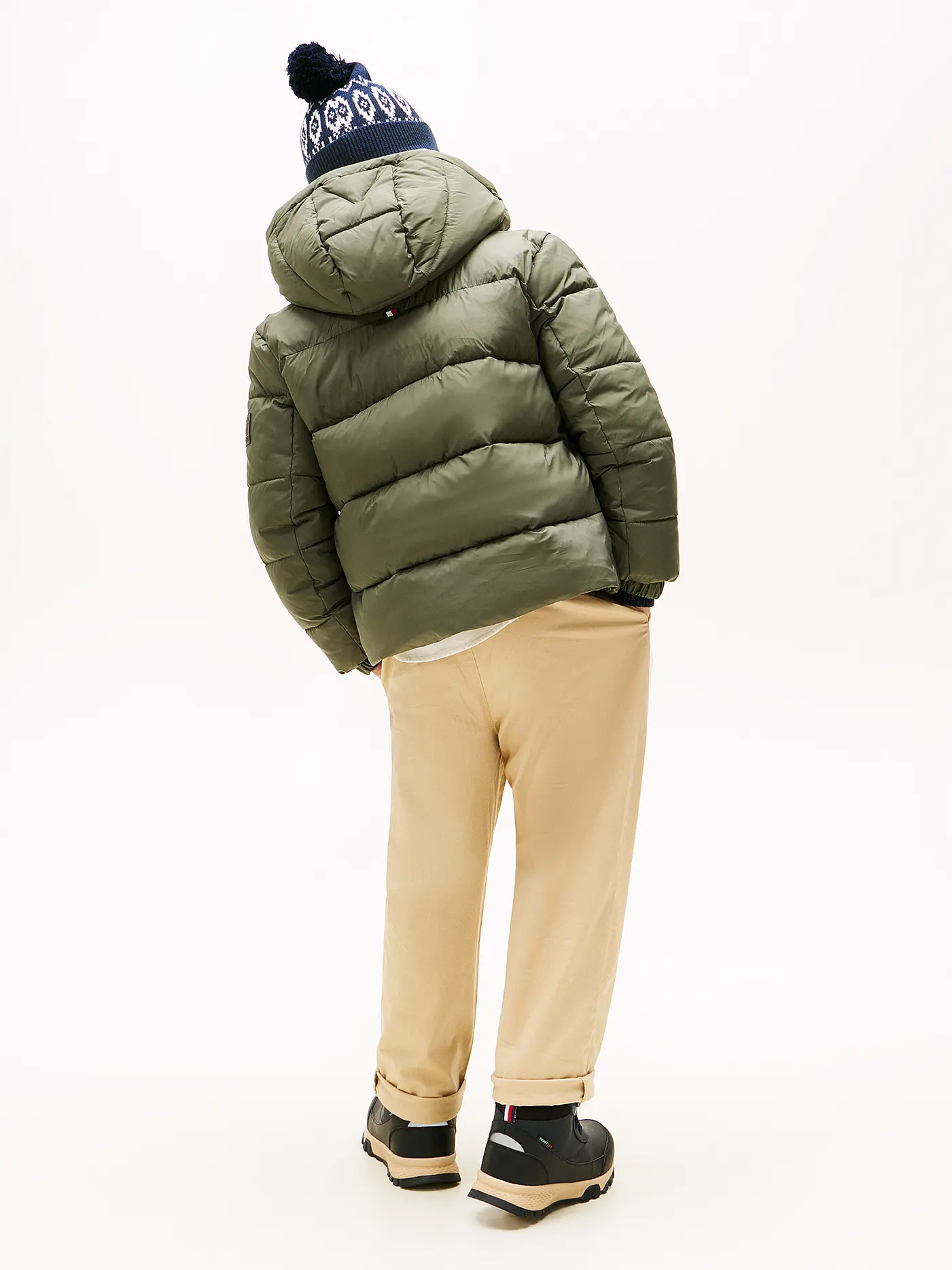 TOMMY HILFIGER | Jungen Steppjacke | olive