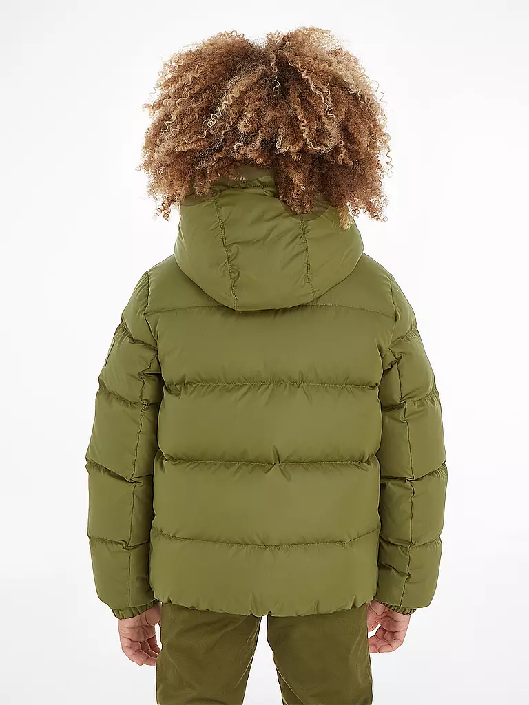 TOMMY HILFIGER | Jungen Steppjacke | dunkelrot