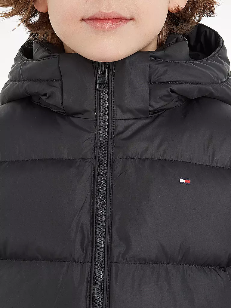 TOMMY HILFIGER | Jungen Steppjacke | dunkelrot