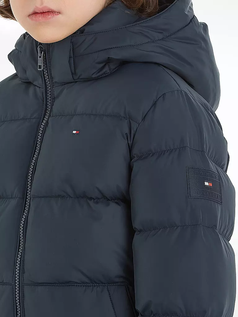 TOMMY HILFIGER | Jungen Steppjacke | dunkelrot