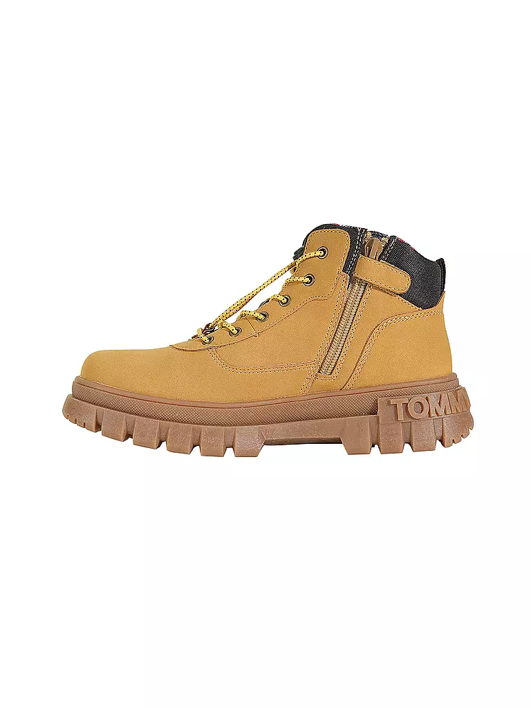 TOMMY HILFIGER | Jungen Stiefel | beige