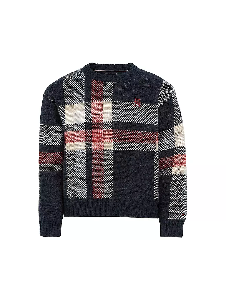 TOMMY HILFIGER Jungen Strickpullover dunkelblau