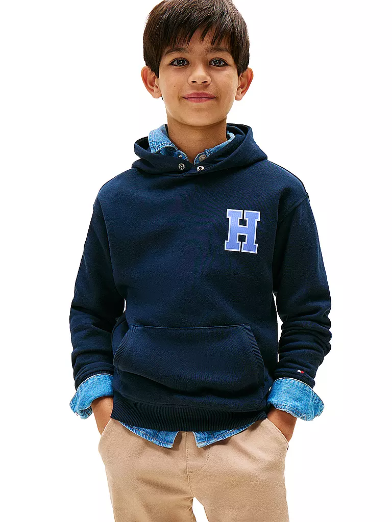 TOMMY HILFIGER | Jungen Sweater | dunkelblau