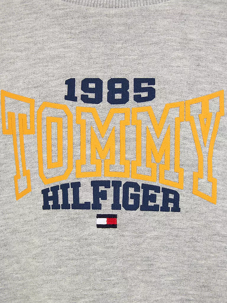 TOMMY HILFIGER | Jungen Sweater | hellgrau