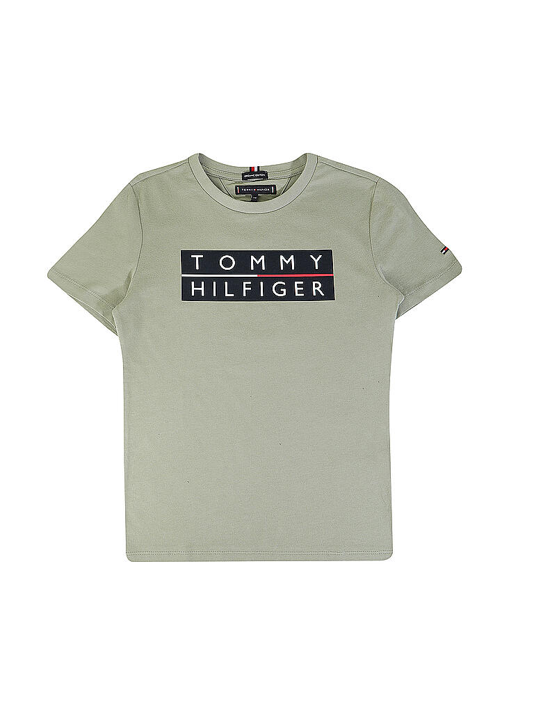 TOMMY HILFIGER | Jungen T-Shirt  | olive