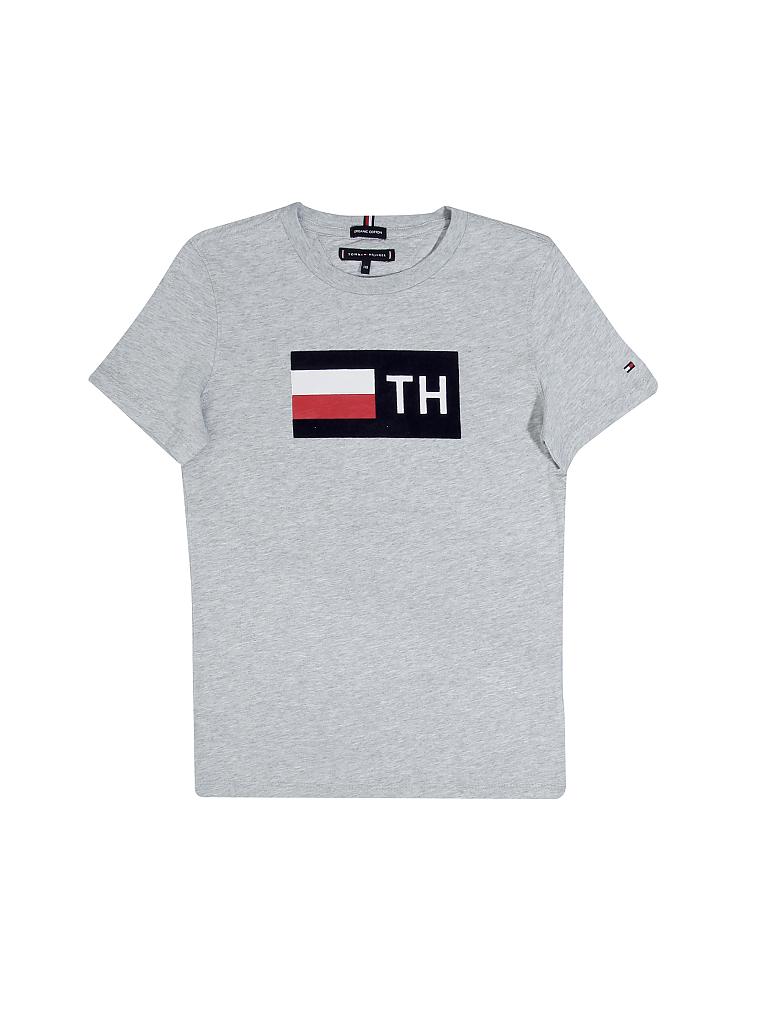 TOMMY HILFIGER | Jungen T-Shirt | grau
