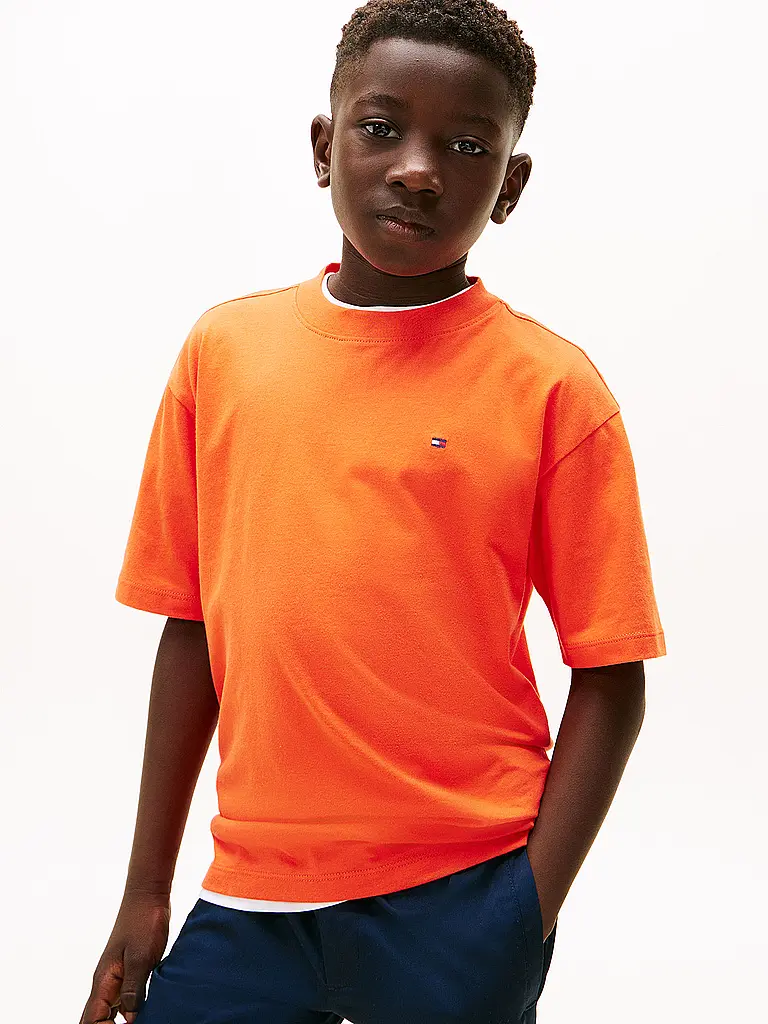 TOMMY HILFIGER | Jungen T-Shirt | orange