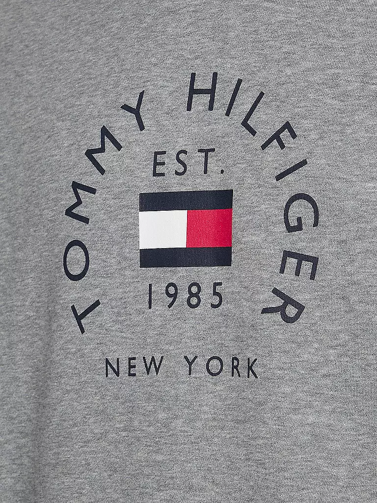 TOMMY HILFIGER | Kapuzenpullover - Hoodie | grau