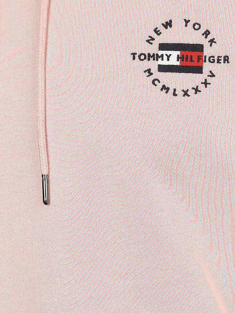 TOMMY HILFIGER | Kapuzensweater - Hoodie " Circle Chest Corp "  | pink