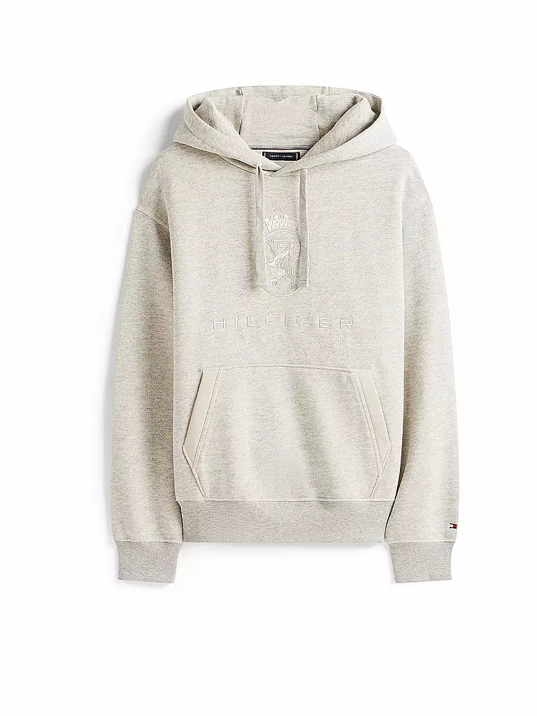 TOMMY HILFIGER | Kapuzensweater - Hoodie | hellgrau