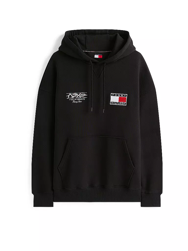 TOMMY HILFIGER | Kapuzensweater - Hoodie | schwarz