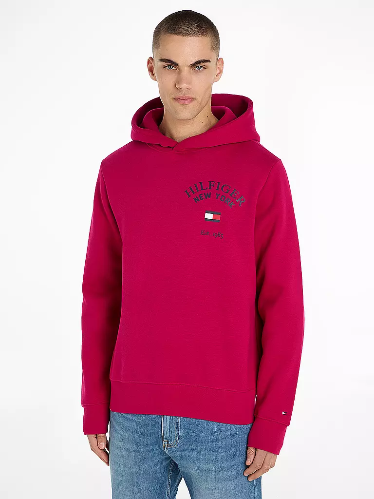 TOMMY HILFIGER | Kapuzensweater - Hoodie | rot