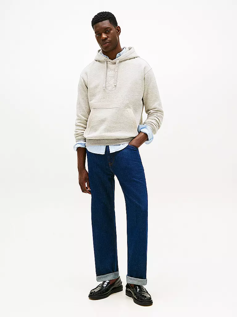 TOMMY HILFIGER | Kapuzensweater - Hoodie | hellgrau