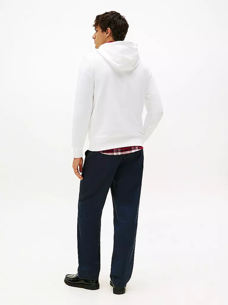 TOMMY HILFIGER | Kapuzensweater - Hoodie | weiss