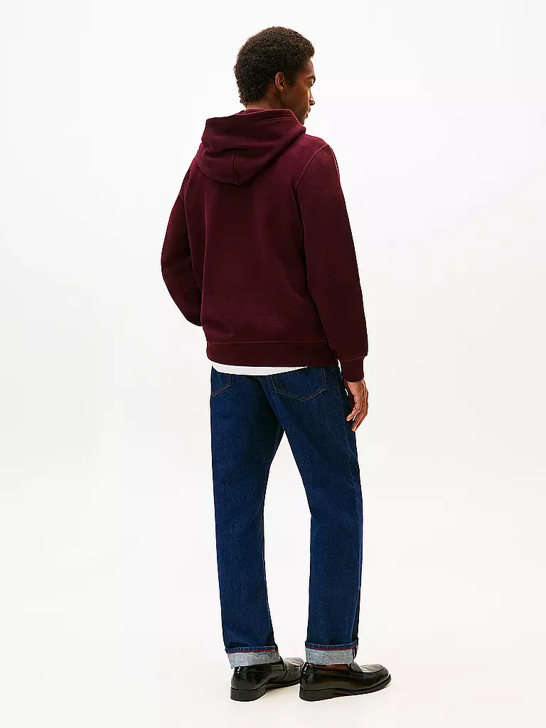 TOMMY HILFIGER | Kapuzensweater - Hoodie | dunkelrot
