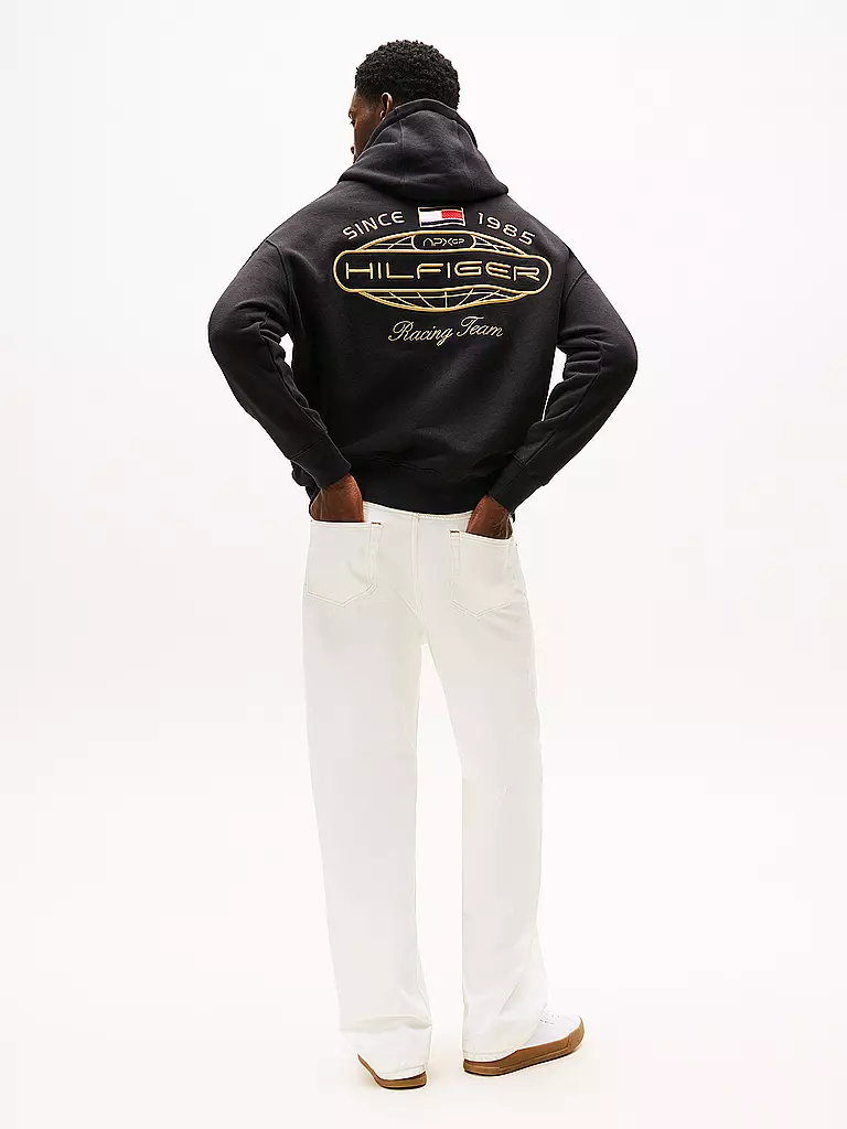 TOMMY HILFIGER | Kapuzensweater - Hoodie | schwarz