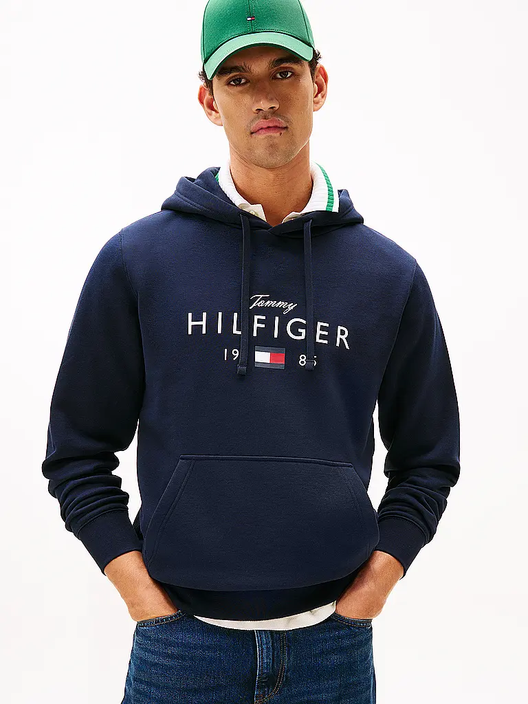 TOMMY HILFIGER | Kapuzensweater - Hoodie | Blau