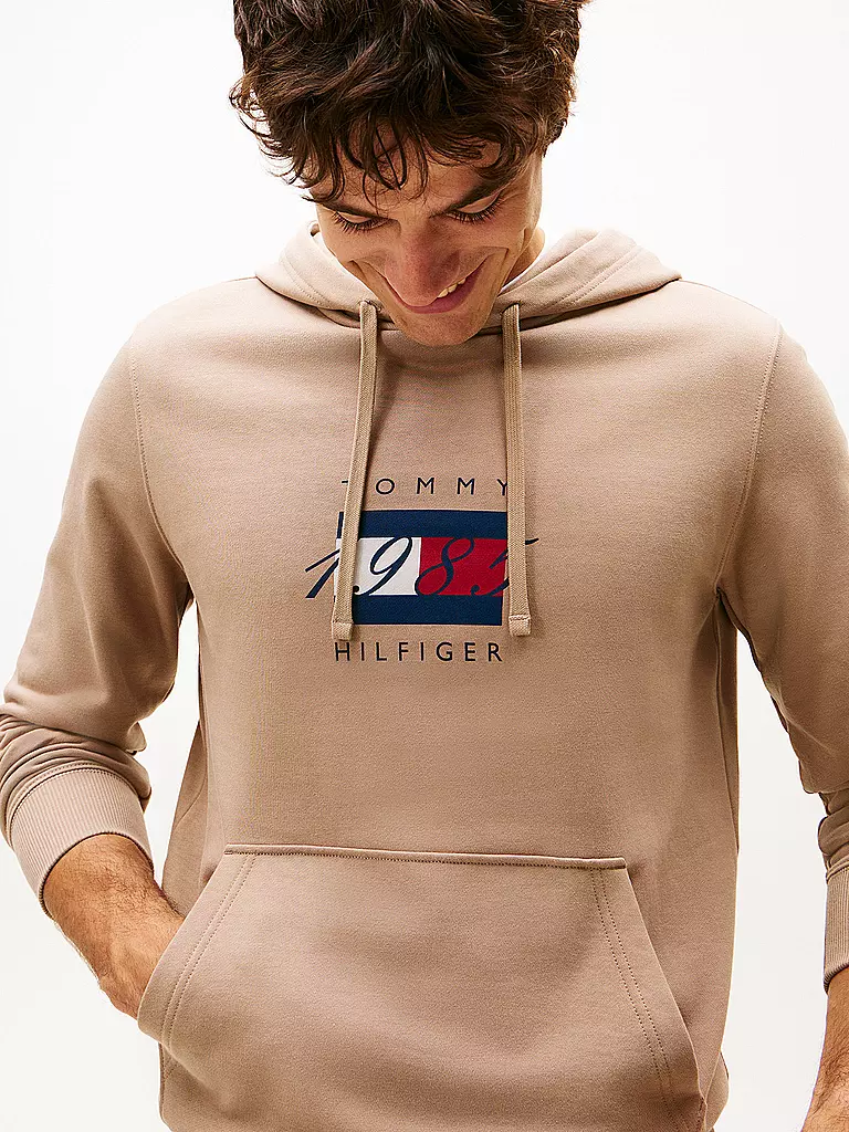 TOMMY HILFIGER | Kapuzensweater - Hoodie | beige