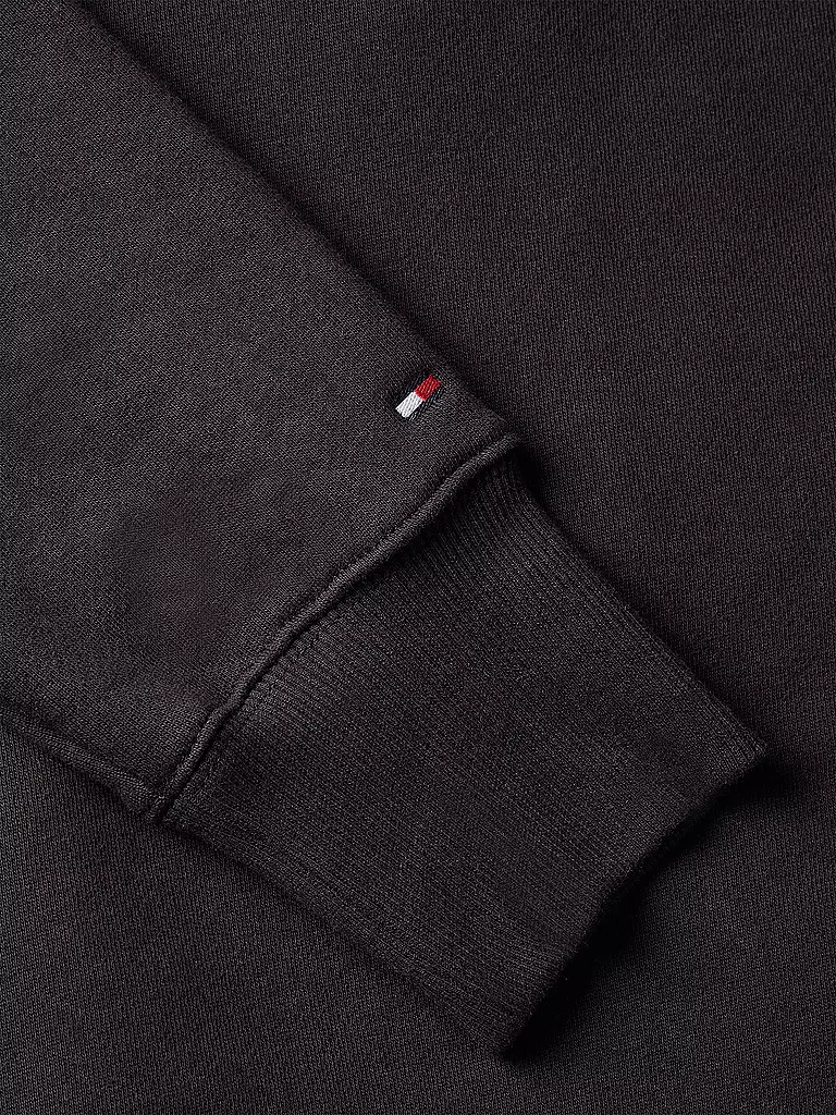 TOMMY HILFIGER | Kapuzensweater - Hoodie | schwarz