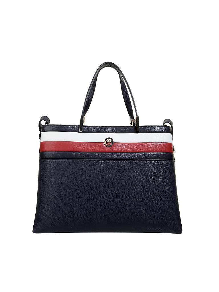 TOMMY HILFIGER | keltasche "TH Core Satchel" | blau