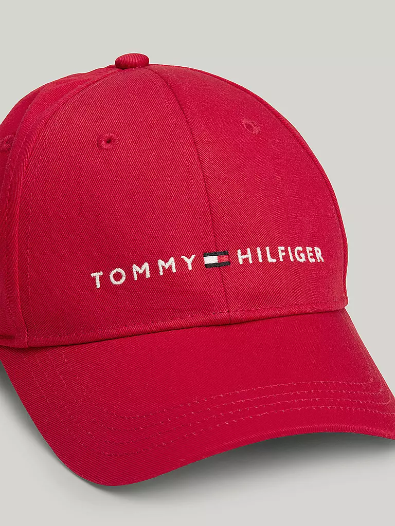 TOMMY HILFIGER | Kinder Kappe | rot