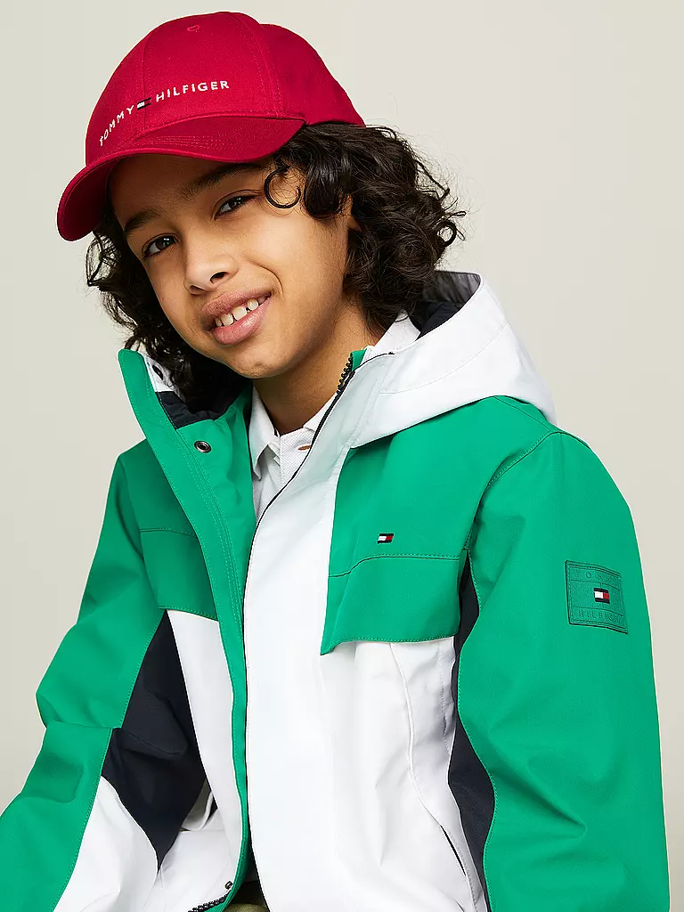 TOMMY HILFIGER | Kinder Kappe | rot