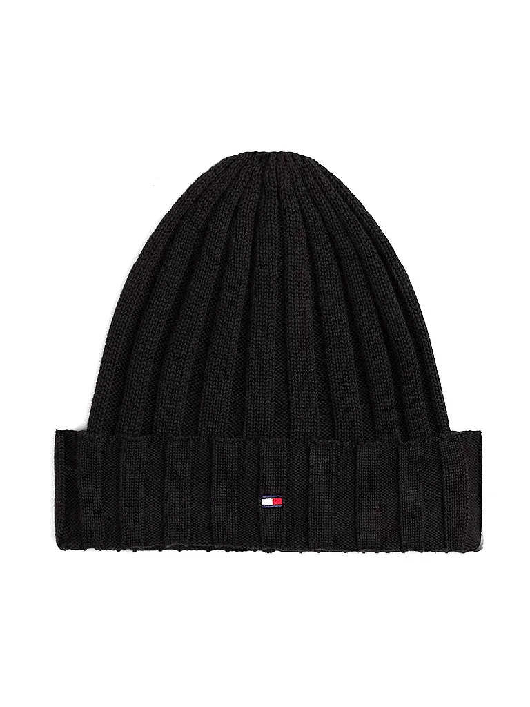 TOMMY HILFIGER | Kinder Mütze - Haube | schwarz