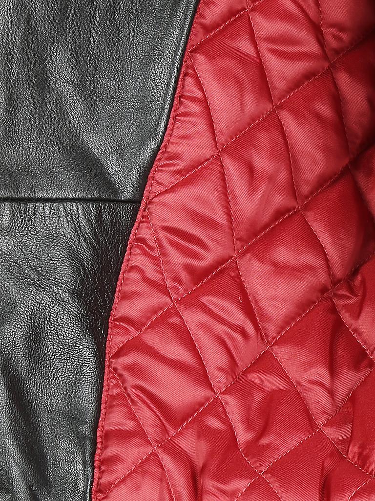 TOMMY HILFIGER | Lederjacke "Ginger" | schwarz