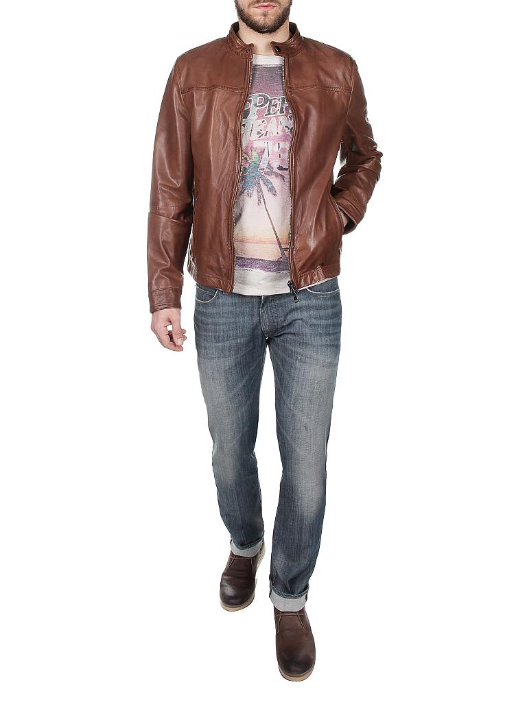 TOMMY HILFIGER | Lederjacke "Stanford" | 